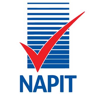 Napit registered trade person logo