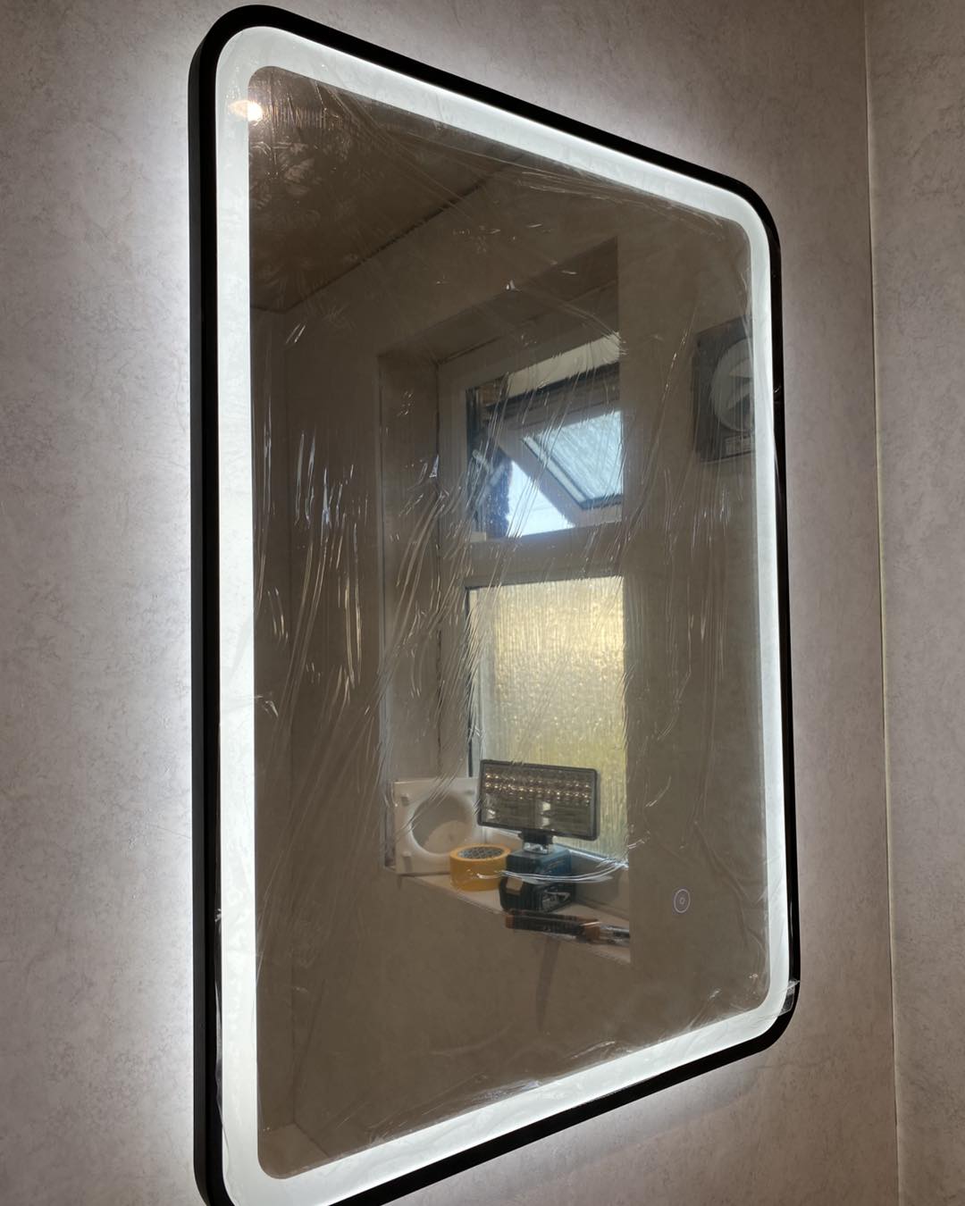 Bathroom electrical installation completed near Warmley